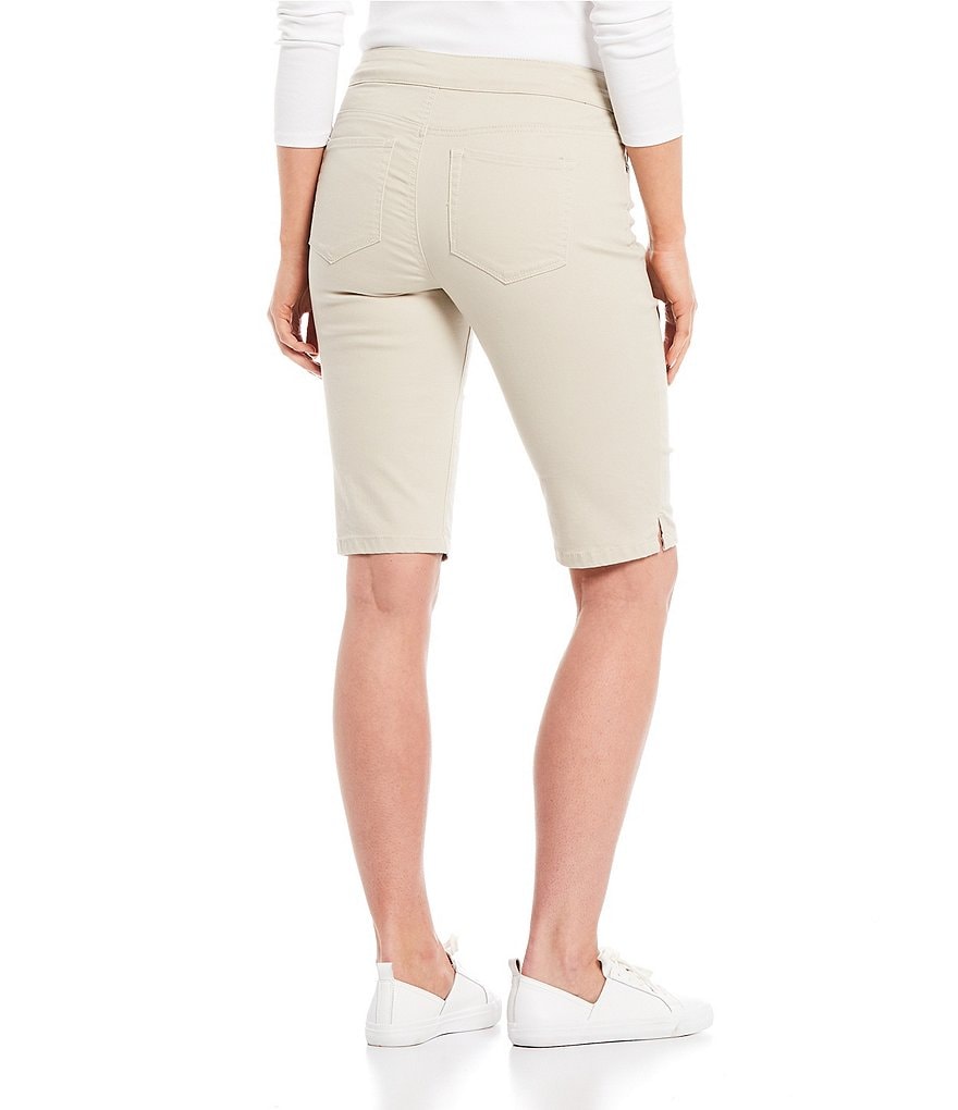 Westbound Petite Size the PARK AVE fit Indigo Skimmer Shorts