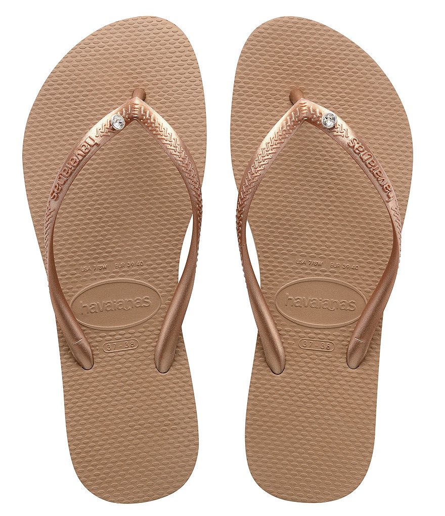 Havaianas Women's Slim Crystal SW II Flip Flops