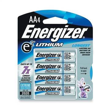 Energizer EVEL91BP4 Battery Lithium Aa 4Pk