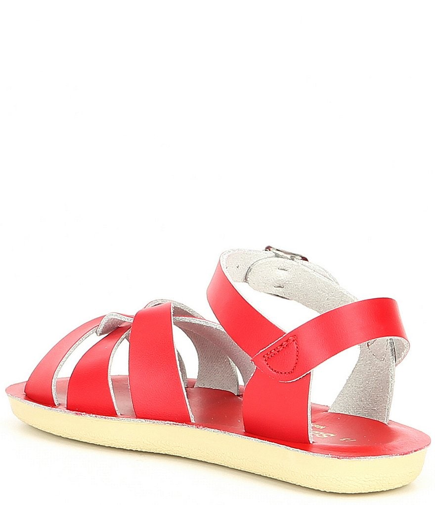 Girls' Sun-San Sandal by Hoy Swimmer Water Friendly Leather Sandal (Toddler)