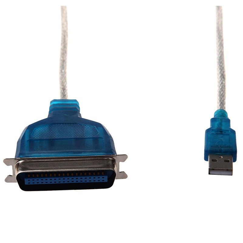 to Parallel IEEE 1284 Printer Adapter Cable PC (Connect your old parallel printer to a  port)