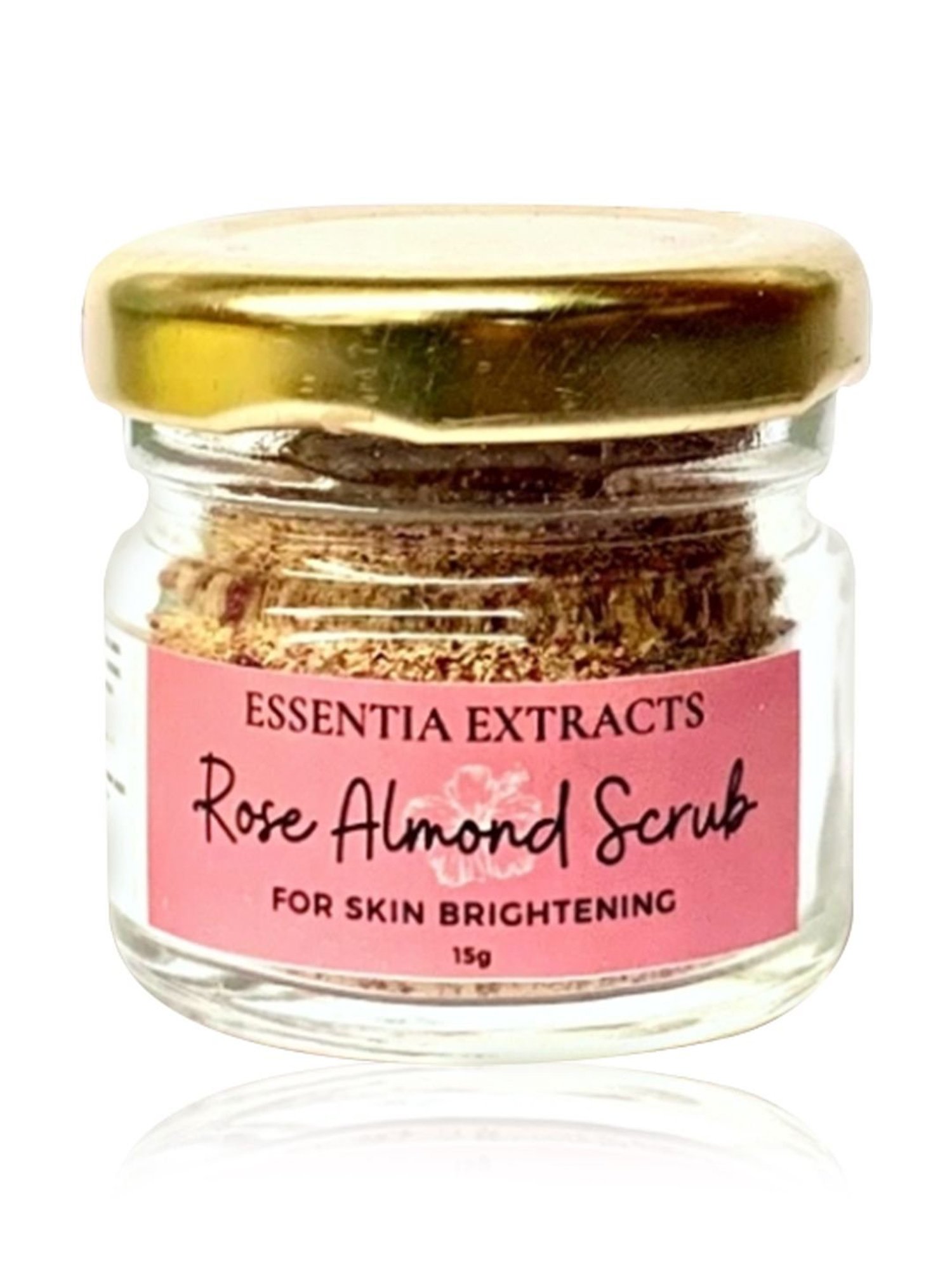 Essentia Extracts Rose Almond Face & Body Exfoliating Scrub - 15 gm