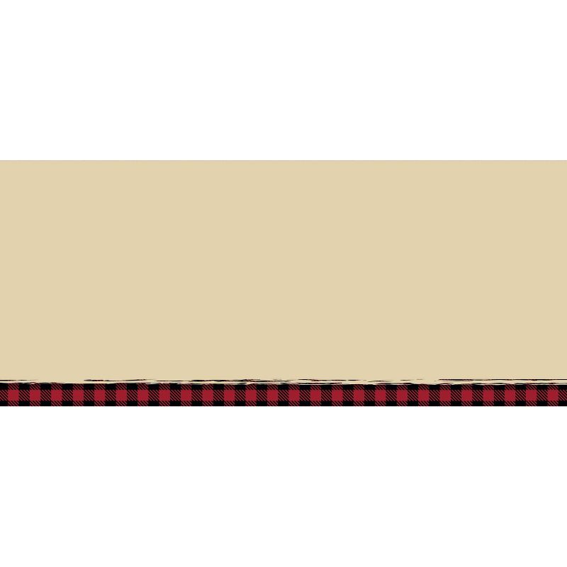 40ct Buffalo Plaid Reindeer Envelope