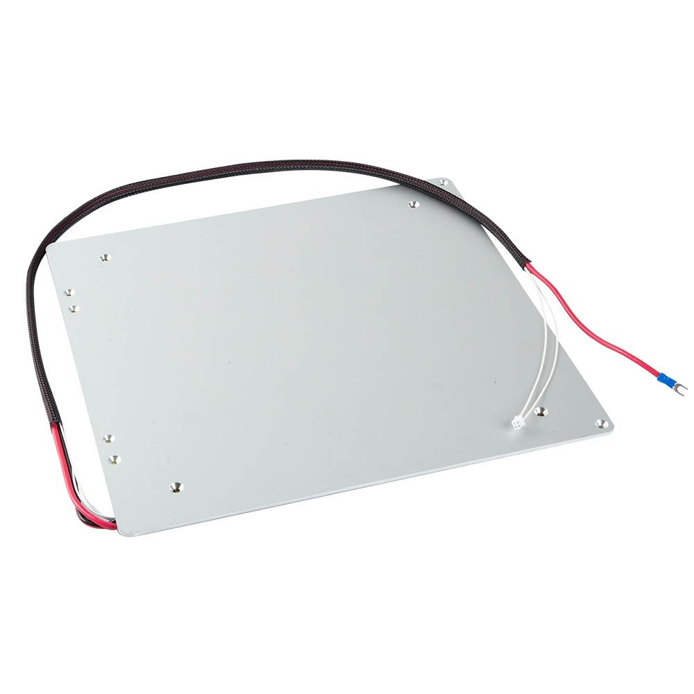 Original Creality 3D Printer Heated Bed Hotbed Heating Platform Aluminum Plate with Hotbed Wire Insulation Cotton Compatible with CR-10S Pro/CR-X 3D Printer