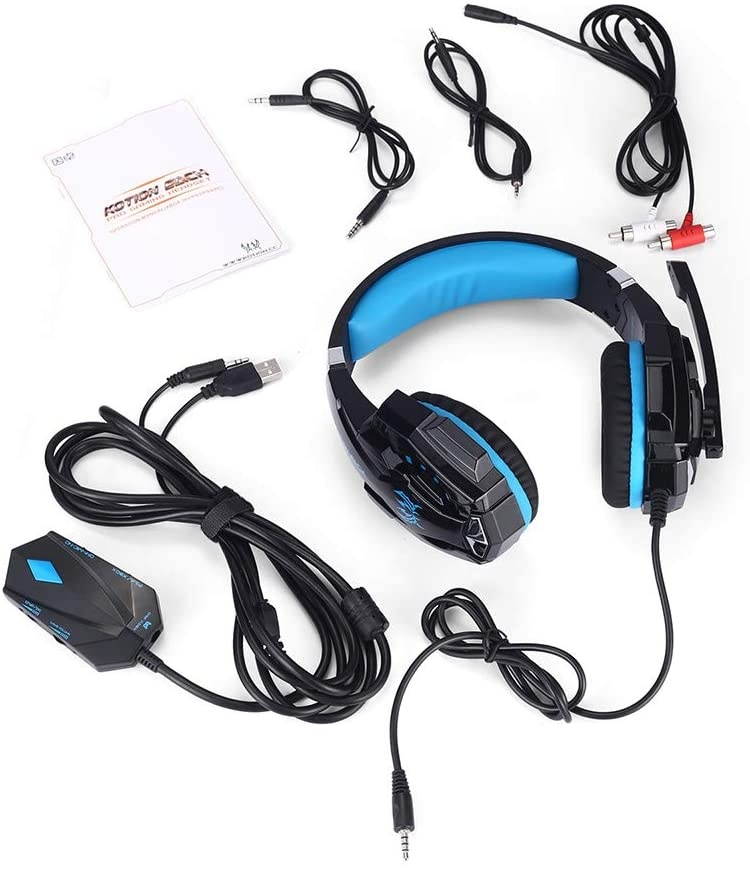 Docooler Stereo PC Gaming Headphones Headset with Microphone for Xbox 360/ PS3/PS4/PC Computer Laptop/Mobile Phones