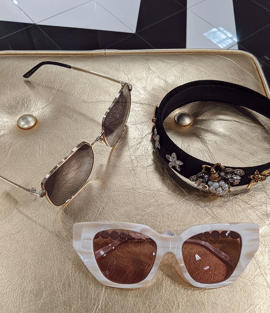 Gucci Women's Square 57mm Sunglasses