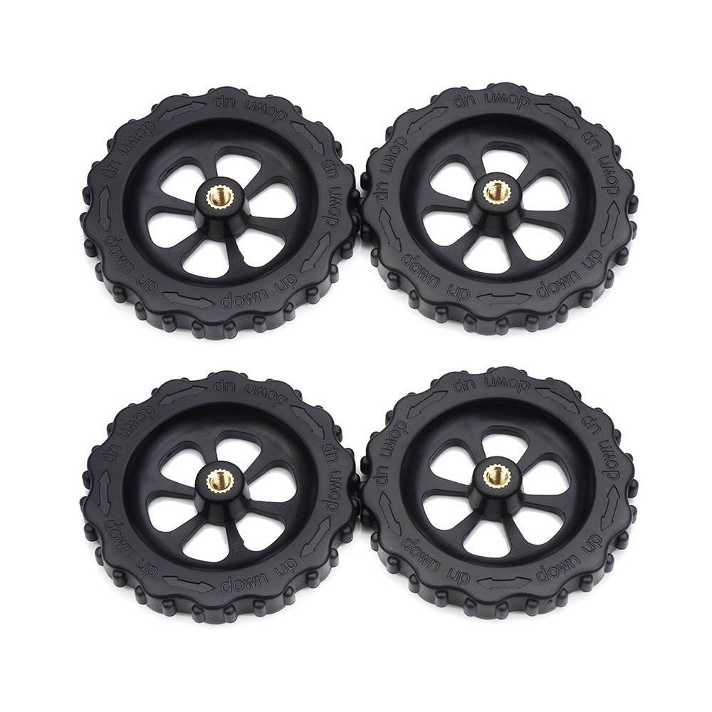 4pcs Upgraded Big Hand Twist Auto Leveling Nuts For Creality CR-10 CR-10S Mini Ender 3 3D Printers