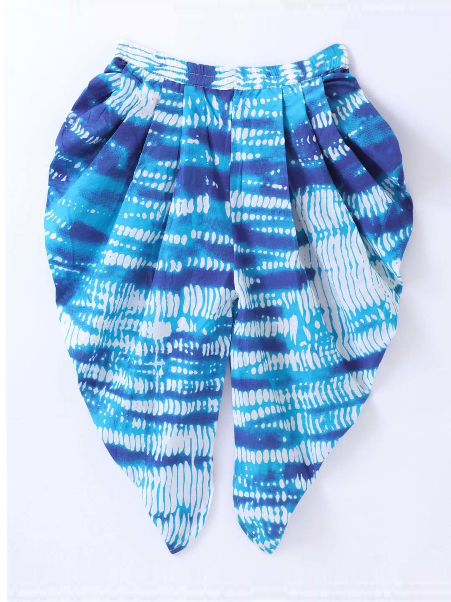 TWISHA Kids Blue Cotton Regular Fit Top Set