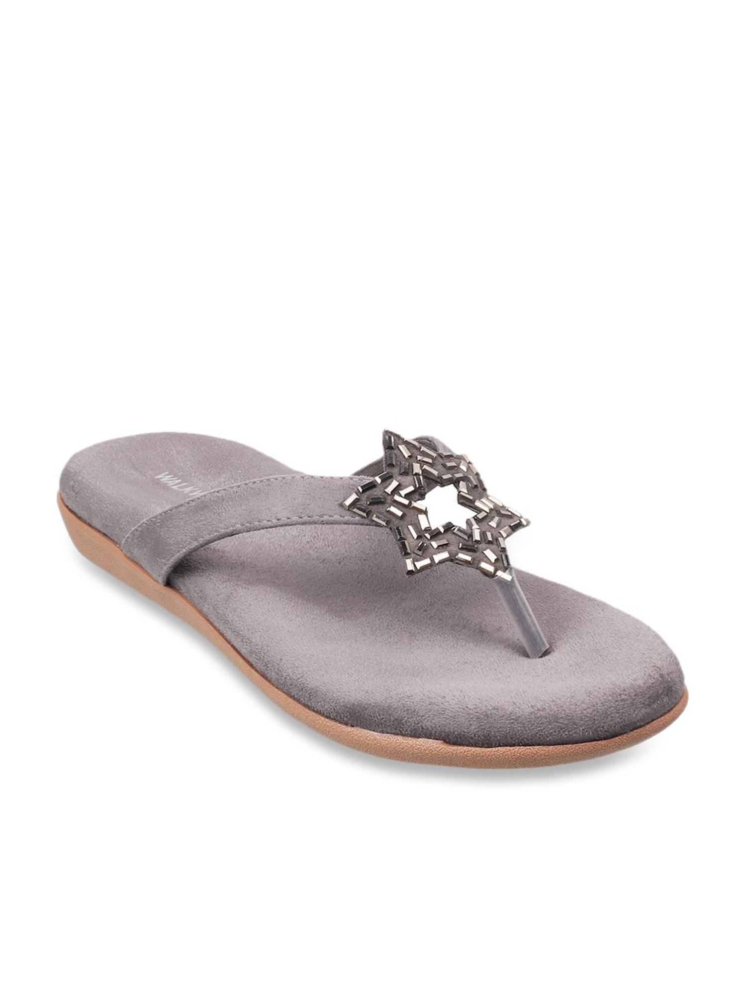 Walkway Women's Ash Grey Thong Sandals