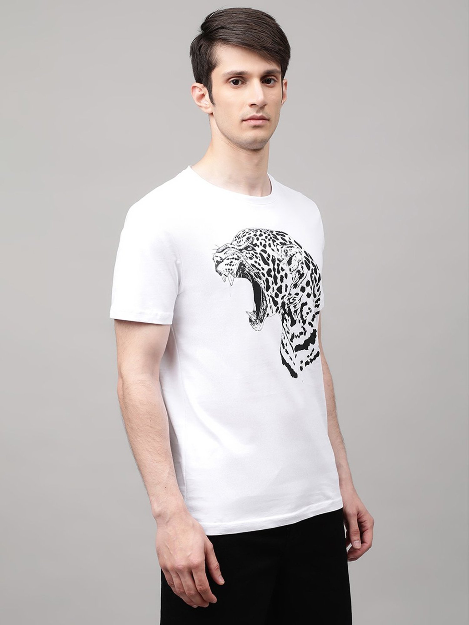 Antony Morato White Printed Short Sleeves T-Shirt