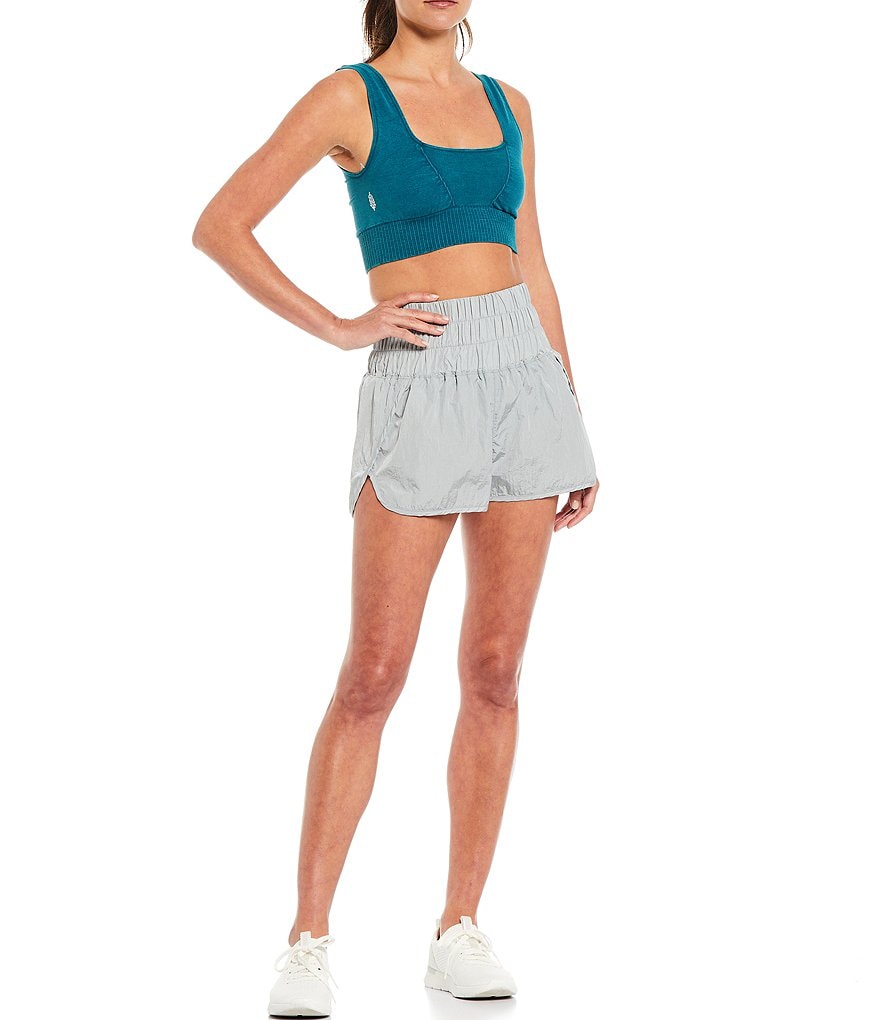Free People FP Movement The Way Home High Rise Pull-On Shorts