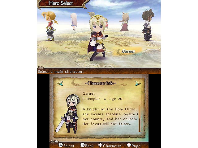 The Legend of Legacy Nintendo 3DS