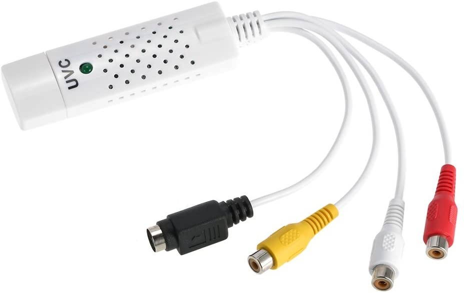 Docooler USB 2.0 Video Audio Capture Card HD Video Converter Adapter Edit Video for Camcorder DVD PC