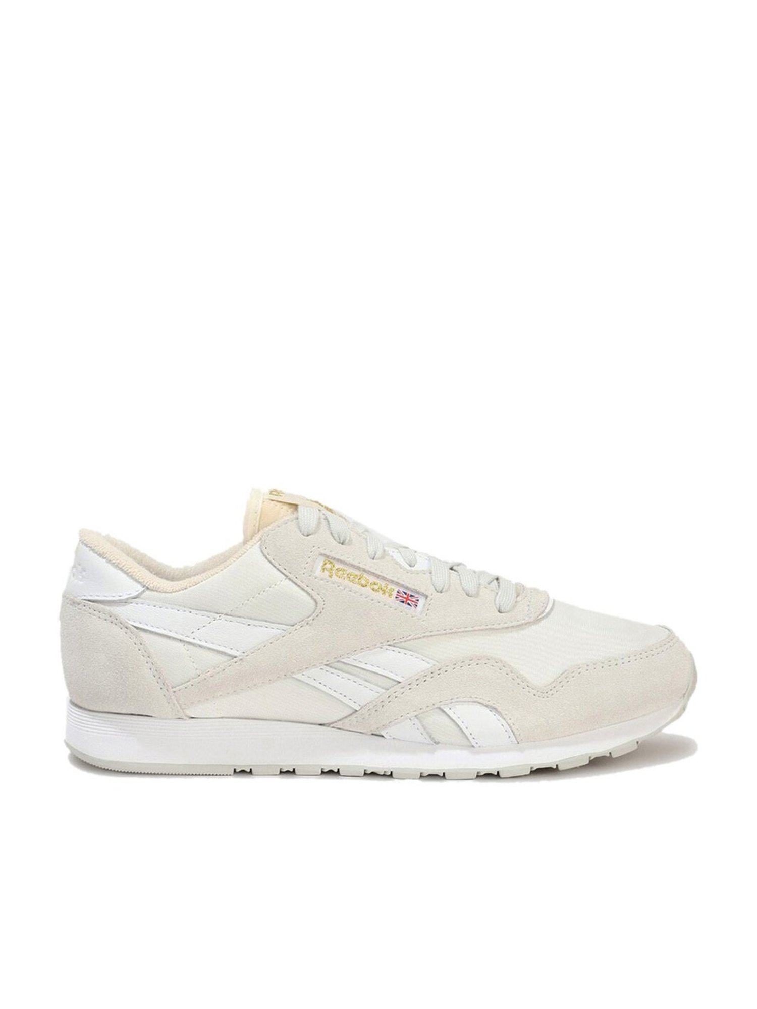 Reebok Men's Classic Nylon Off White Casual Sneakers