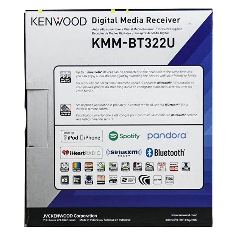 KMMBT322 Car Media Player