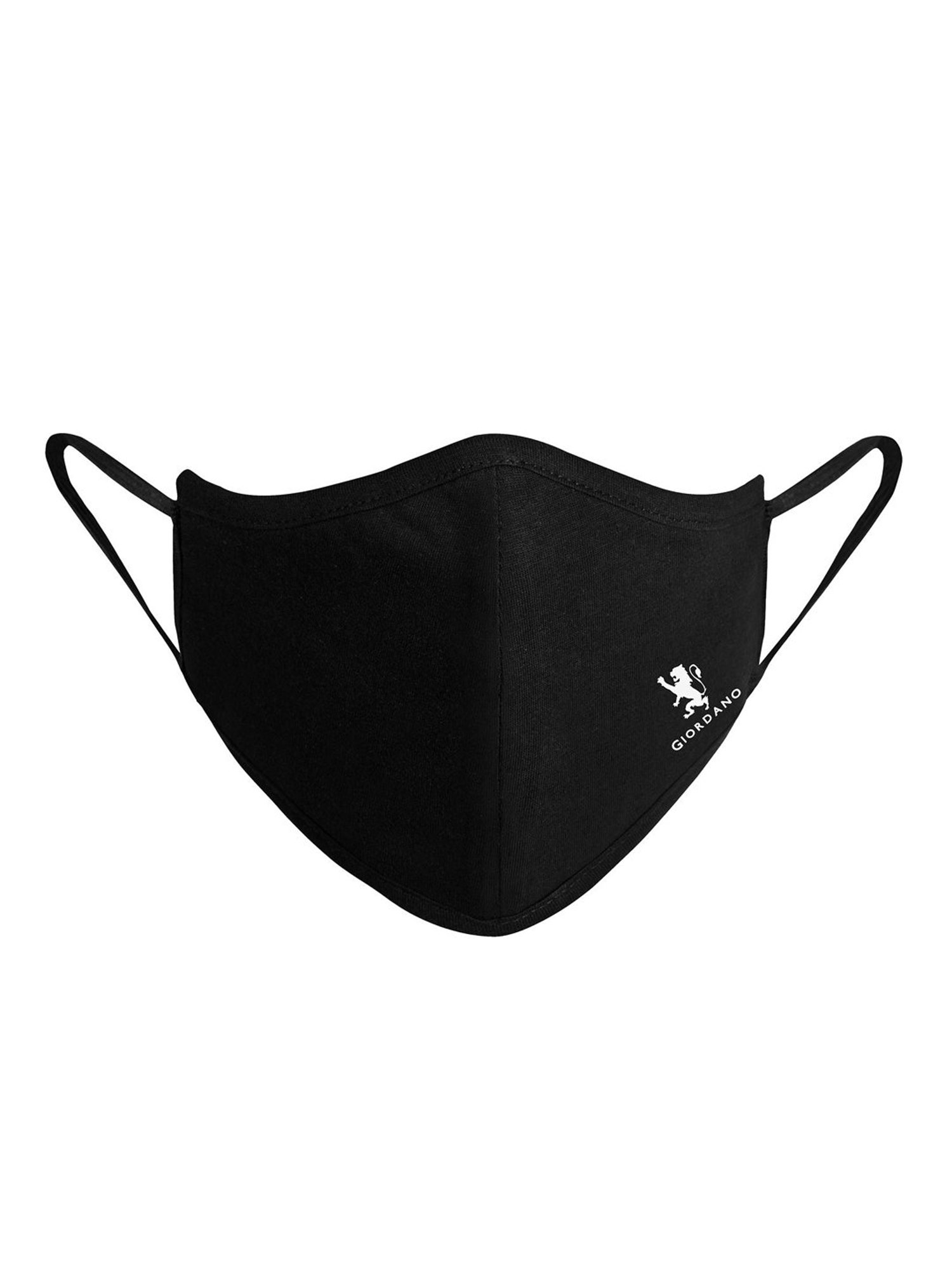 Copper Compression Infused Face Mask - Black - L/XL