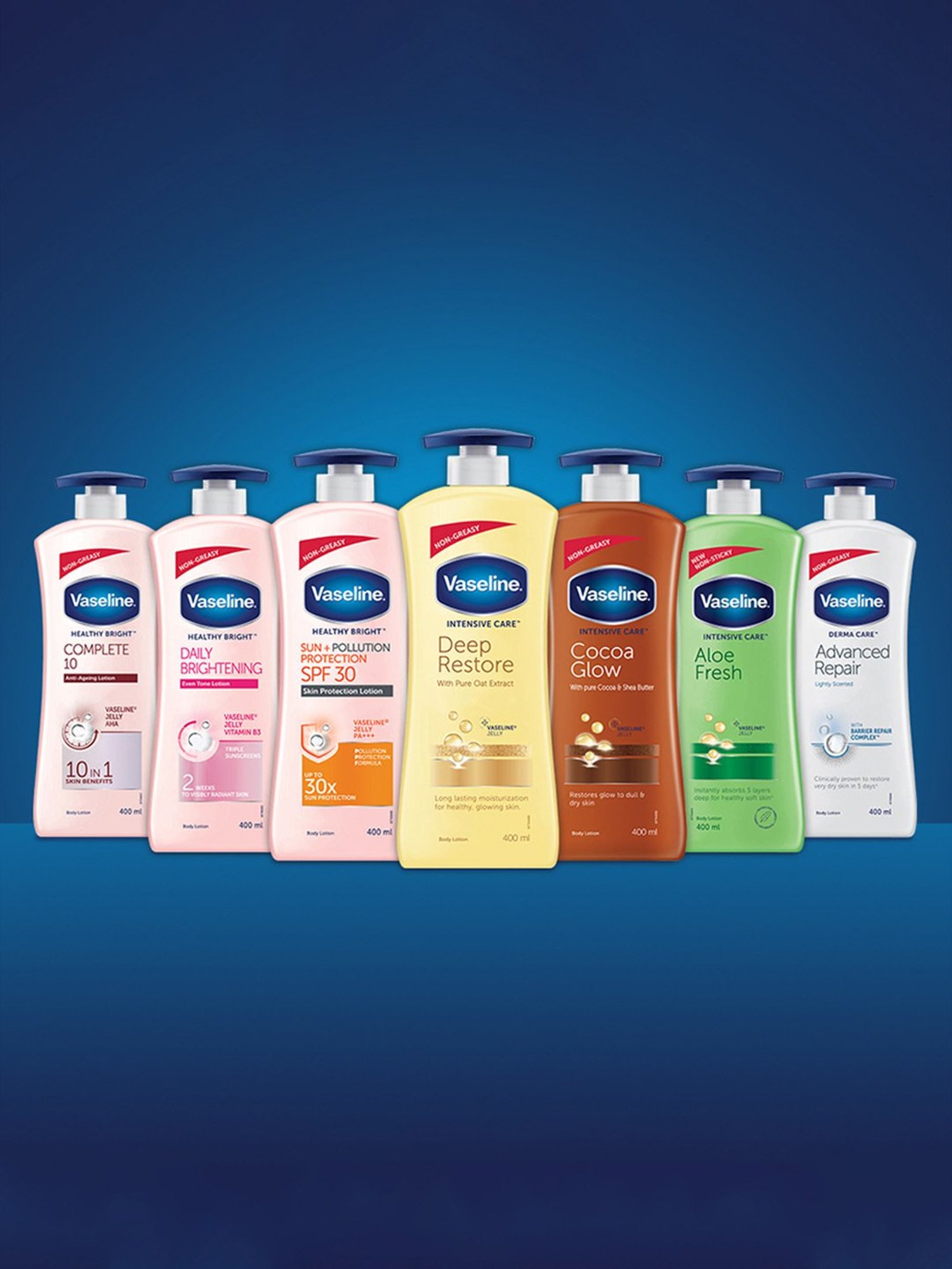 Vaseline Derma Care Advanced Repair Body Lotion - 400 ml