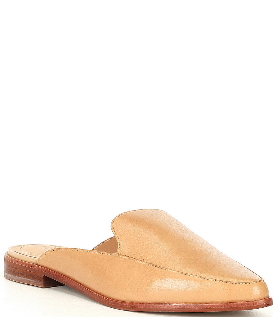 Gibson & Latimer Haydene Leather Structured Mules