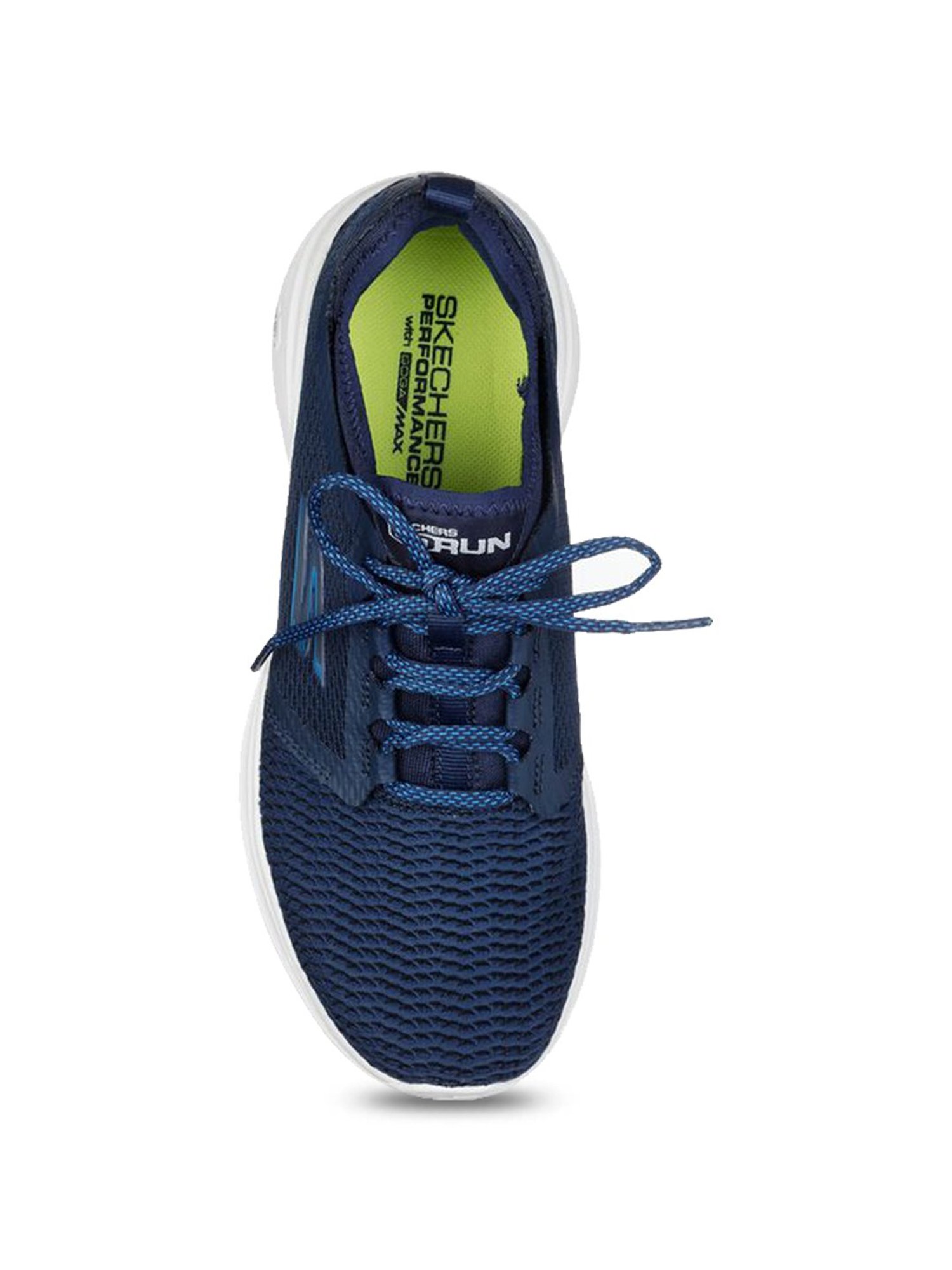 Skechers Women's GO RUN FAST - Navy Blue Running Shoes