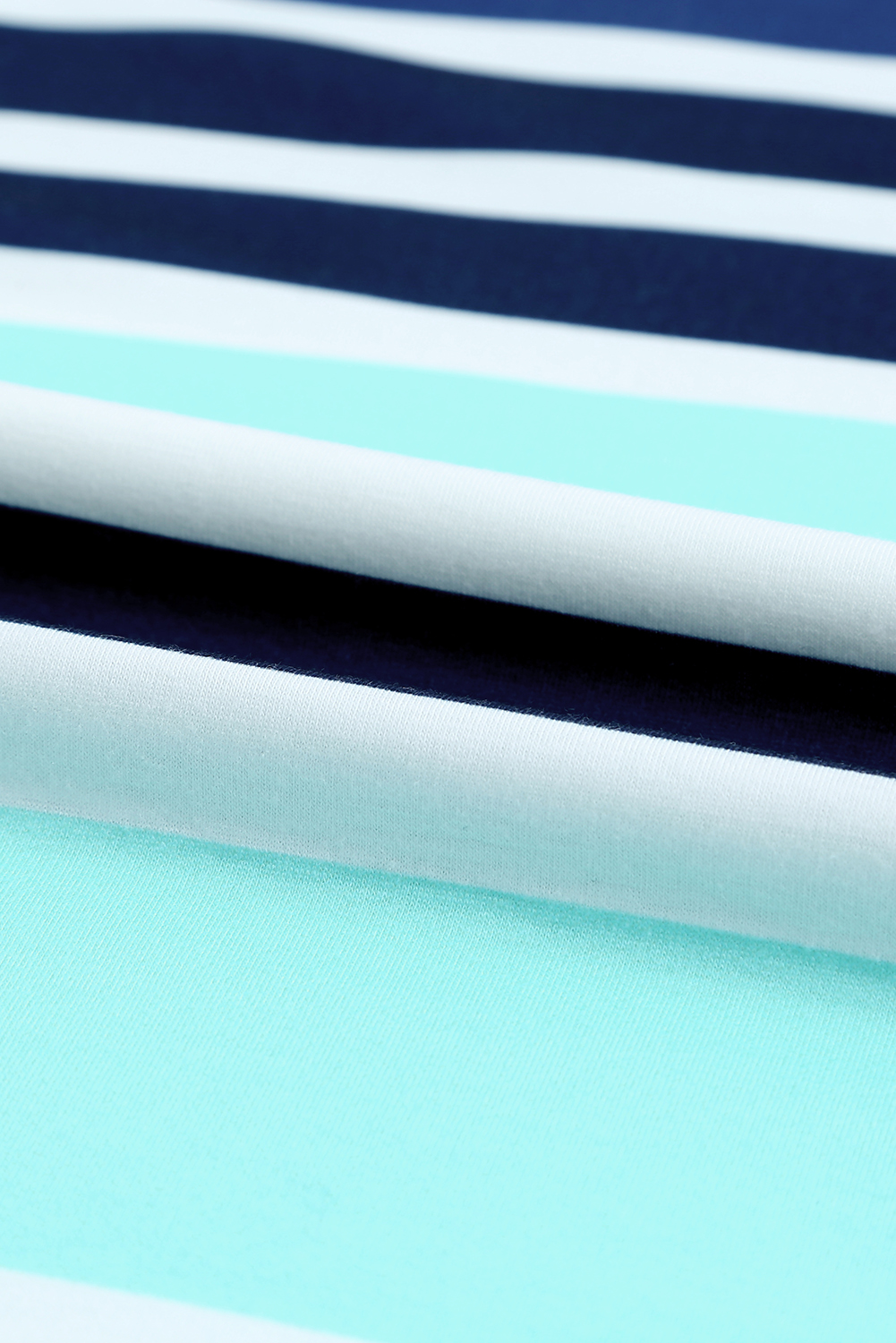 Pink Sequins Candy Cane Round Neck Sweatshirt