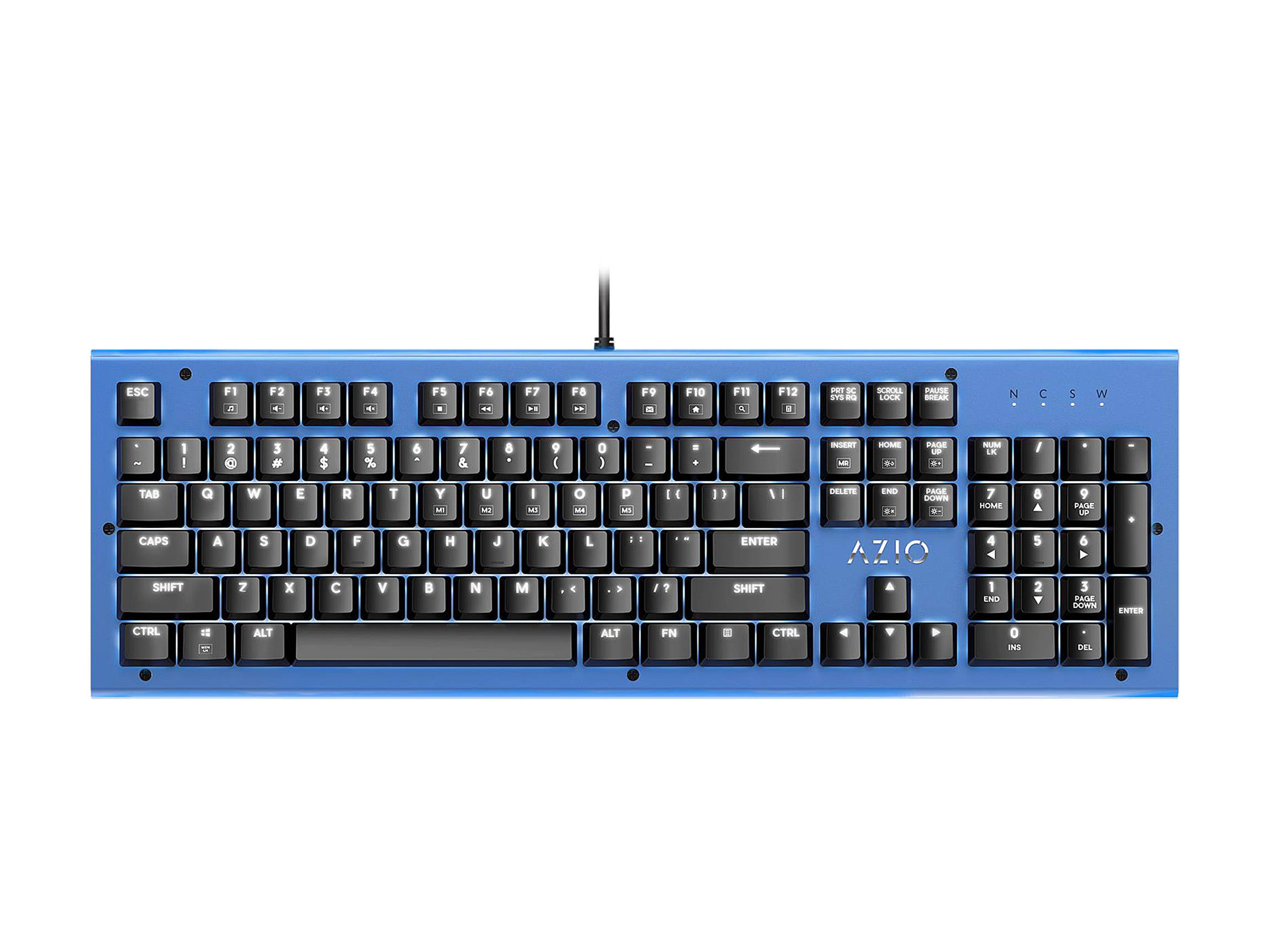 AZIO MK HUE Red USB Backlit Mechanical Keyboard