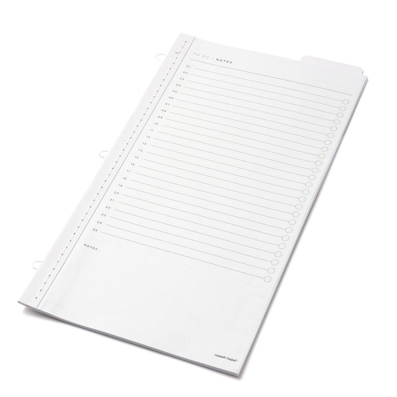 Russell+Hazel Signature Loop To-Do Binder Insert