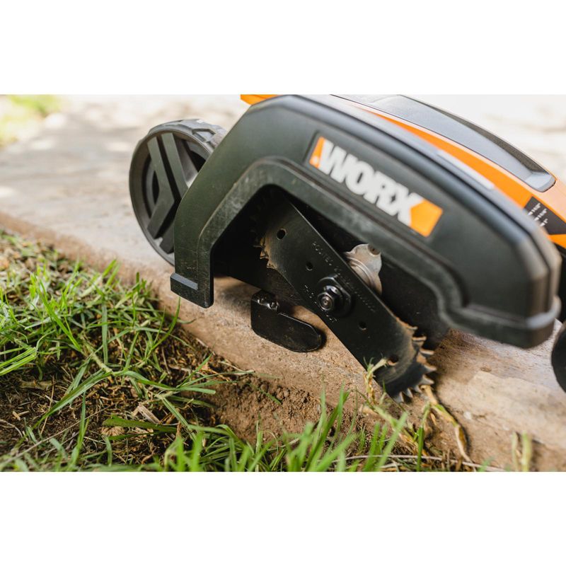 Worx WG896 7.5" - 12 Amp Lawn Edger / Trencher, 3-Position Blade Depth