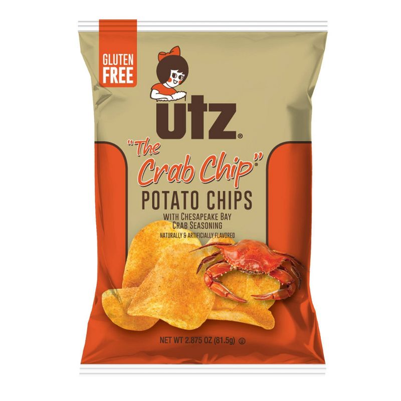Utz Chesapeake Bay Crab Flavored Potato Chips - 2.875oz