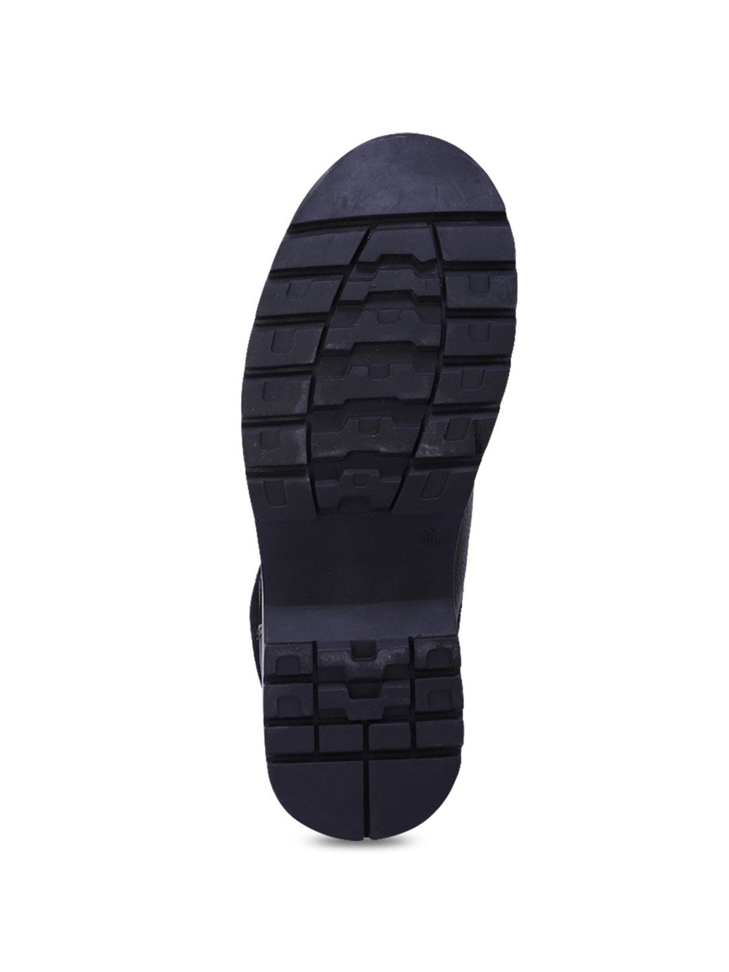 Shences Black Derby Boots