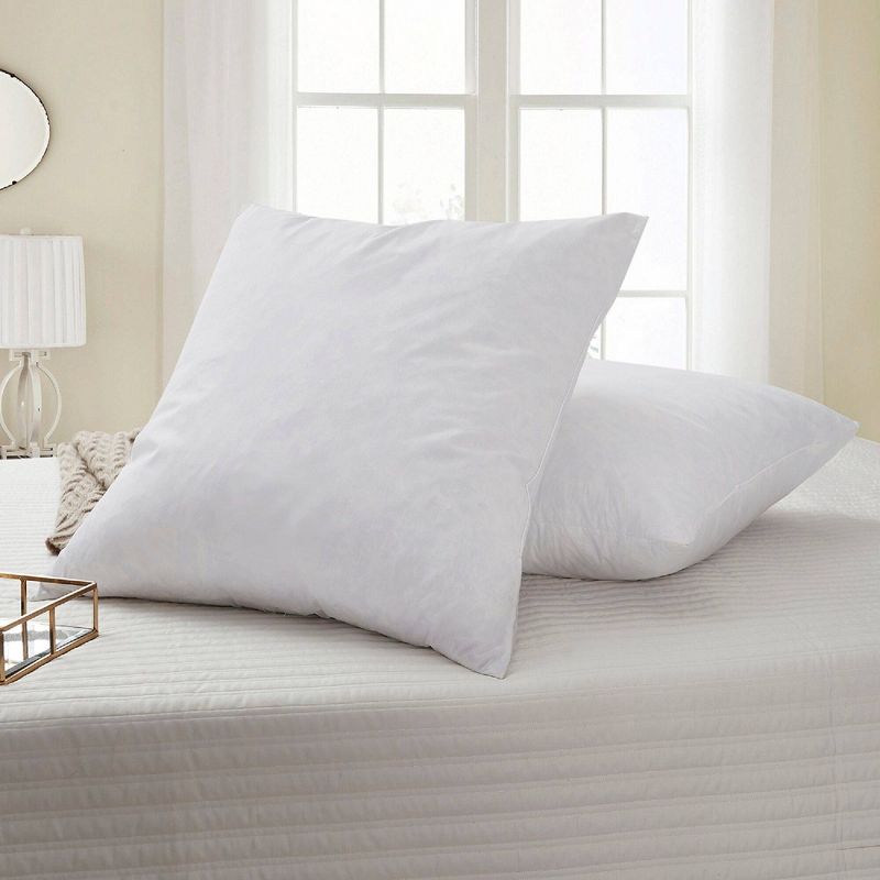 Euro 2pk Feather Bed Pillow - Serta