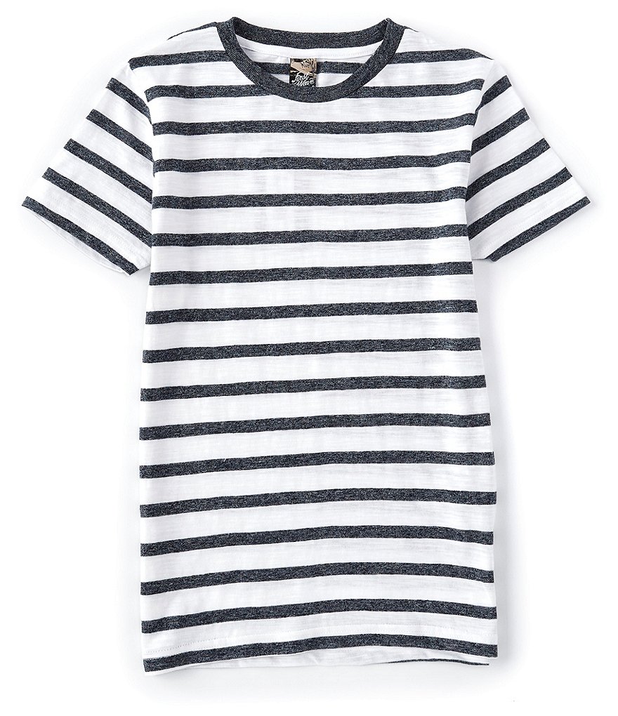 First Wave Big Boys 8-20 Short-Sleeve Stripe Tee