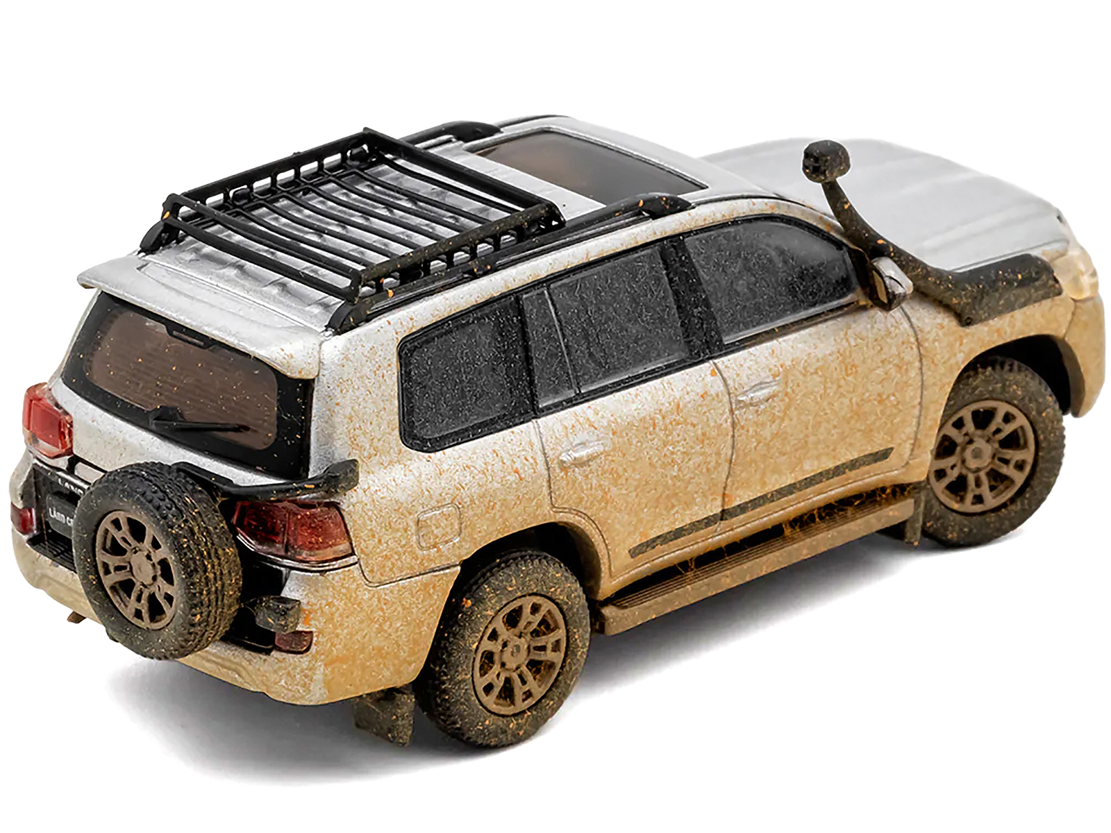 2014 Toyota Land Cruiser 76 Merlot Red Metallic 1/64 Diecast Model Car by Paragon Models