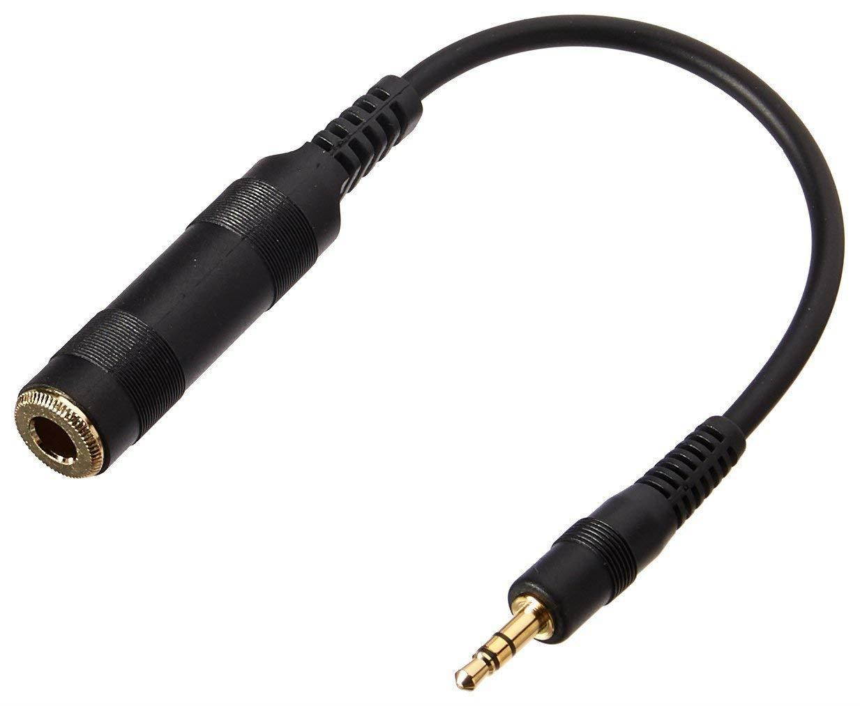 Sennheiser Cable Adapter Female 1/4" 6.3mm to Male 1/8" 3.5mm Plug