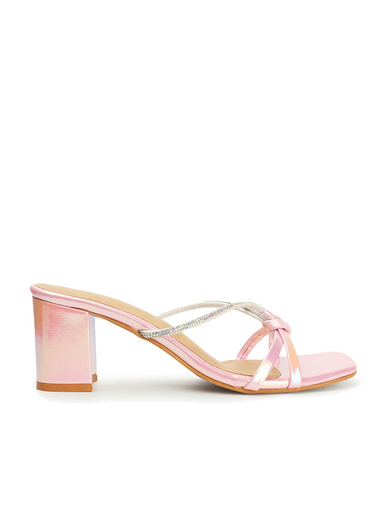 Iconics Women's Pink Casual Sandals