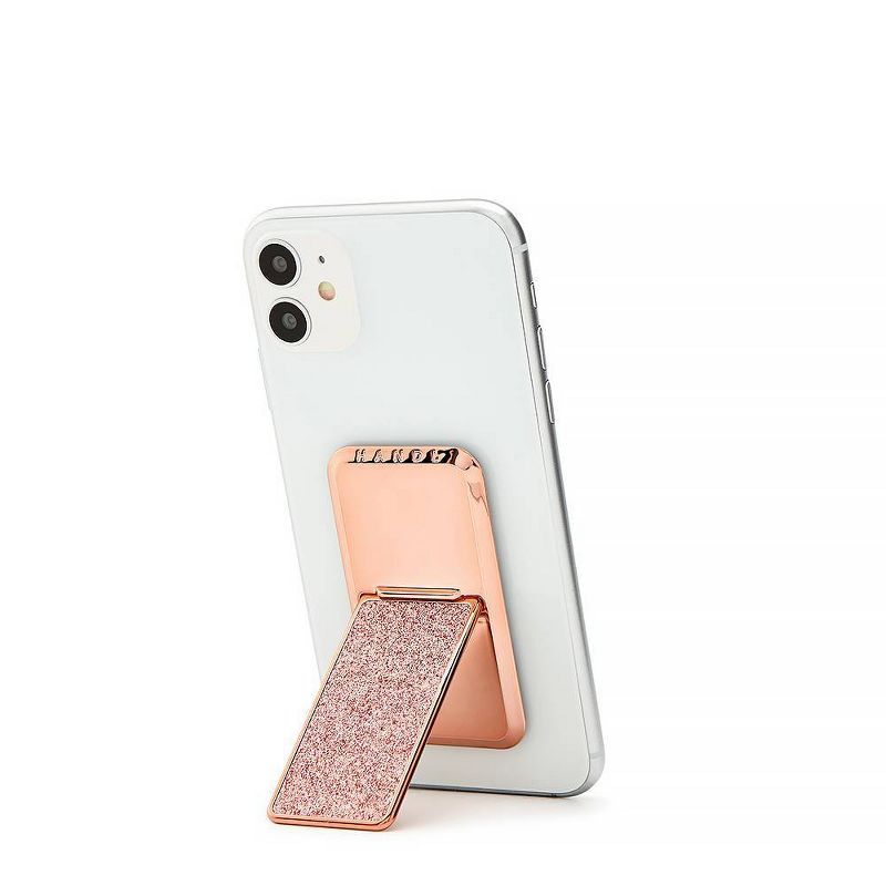 HANDLstick Phone Grip Smooth Glitter - Rose Gold