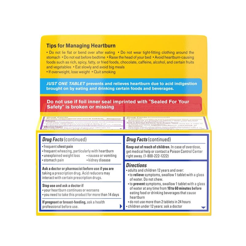 Pepcid AC Digestive Treatment Tablet - 75ct