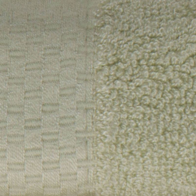 3pc Eco Melange Rayon from Bamboo Cotton Bath Towel Set Charcoal - BedVoyage