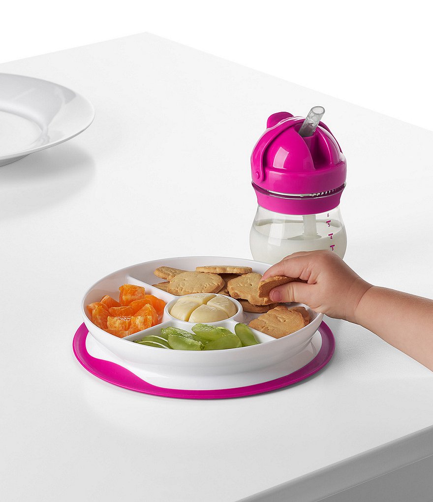 OXO Tot Stick & Stay Suction Divided Plate