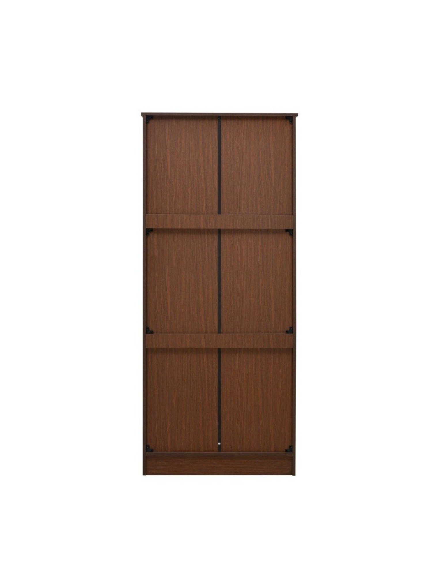 Godrej Interio Ewa Brown Engineered Wood 4 Door Wardrobe