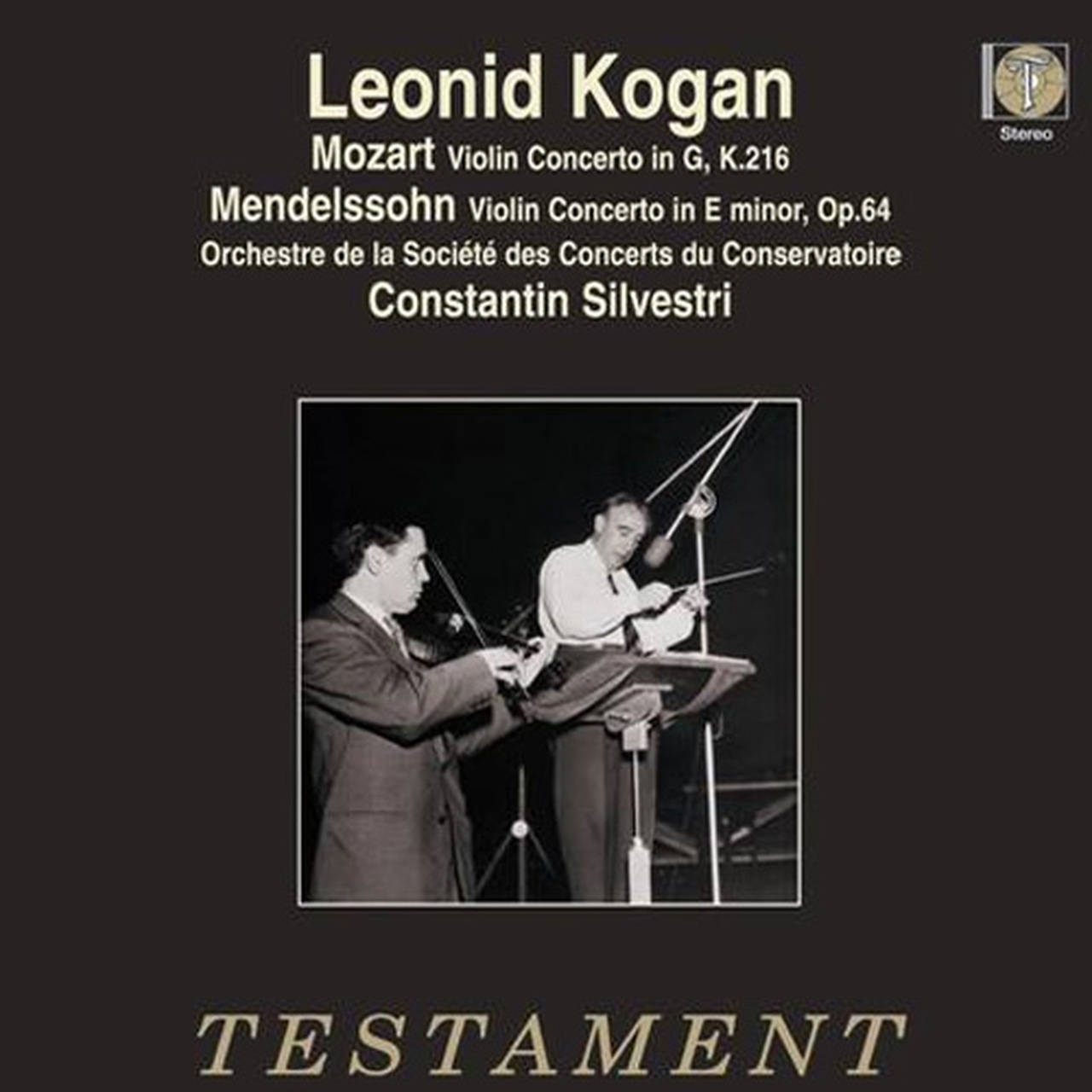 Mozart & Mendelssohn Violin Concertos (Leonid Kogan/OSCC) 180g LP (Vinyl)