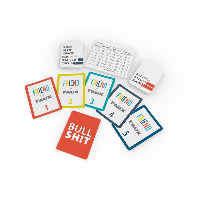 Games Adults Play Friend or Faux Game