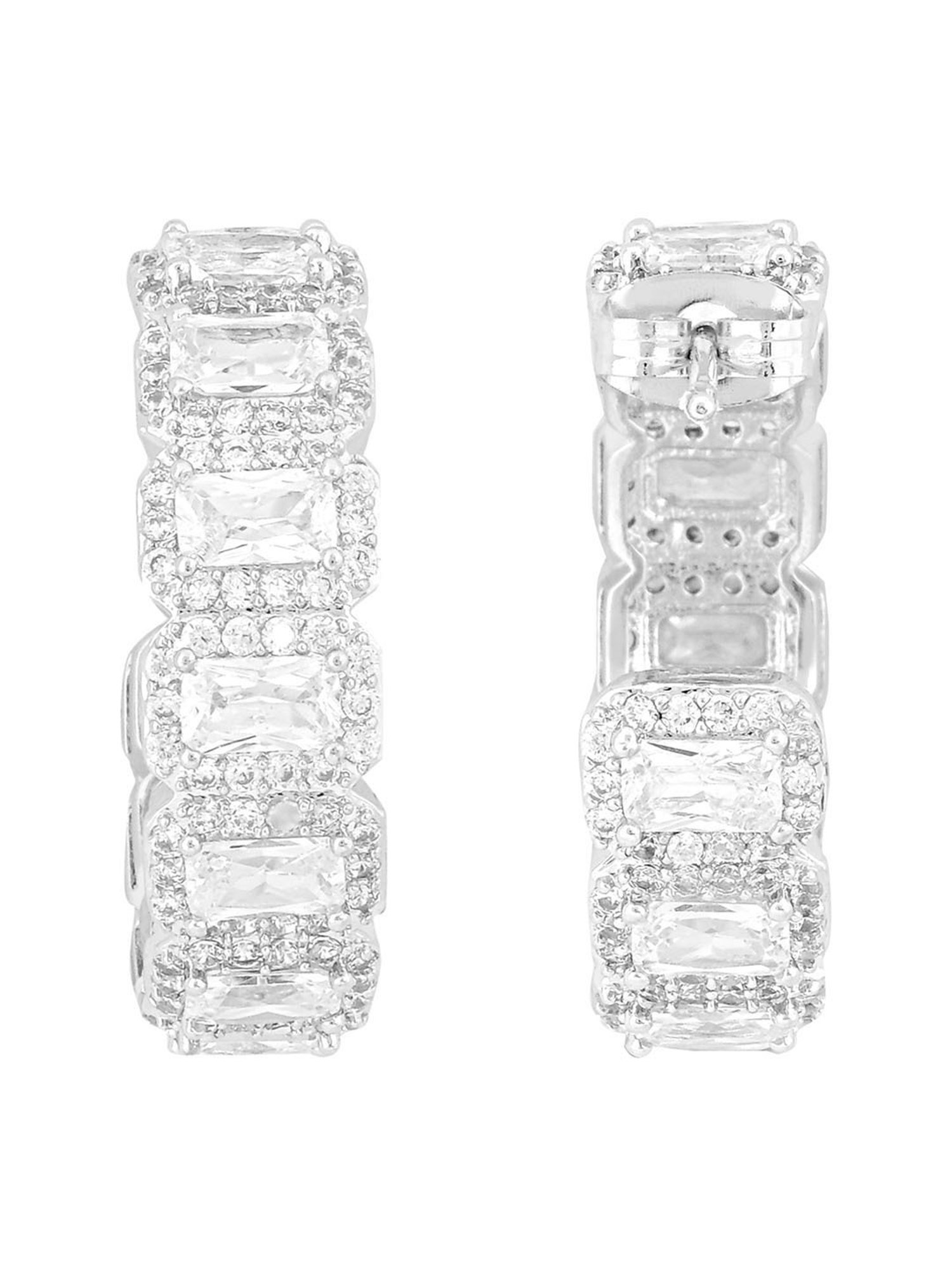 The Real Effect London 800 Silver Earrings for Women