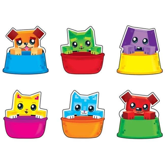 Trend enterprises, Inc Mini Accents, BlockStars, Variety, 36 EA/PK, MI 10867