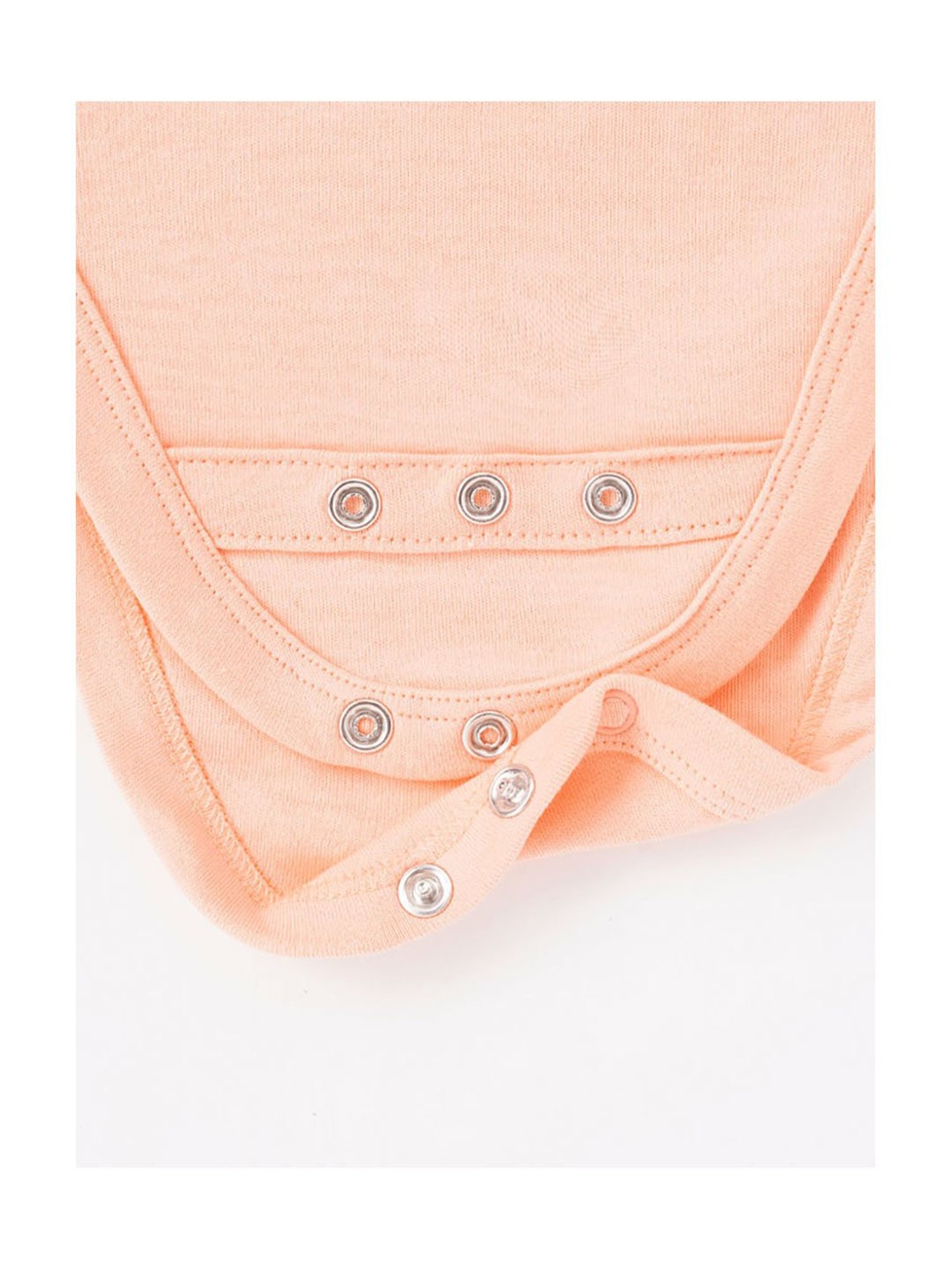 Ed-a-Mamma Baby Peach Printed Bodysuit