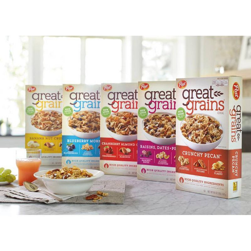 Great Grains Selects Cereal Raisins, Dates and Pecans Breakfast Cereal - 16oz - Post