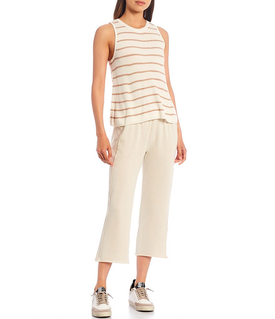 Splendid Costa Mesa Drawstring Coordinating Capri Pants