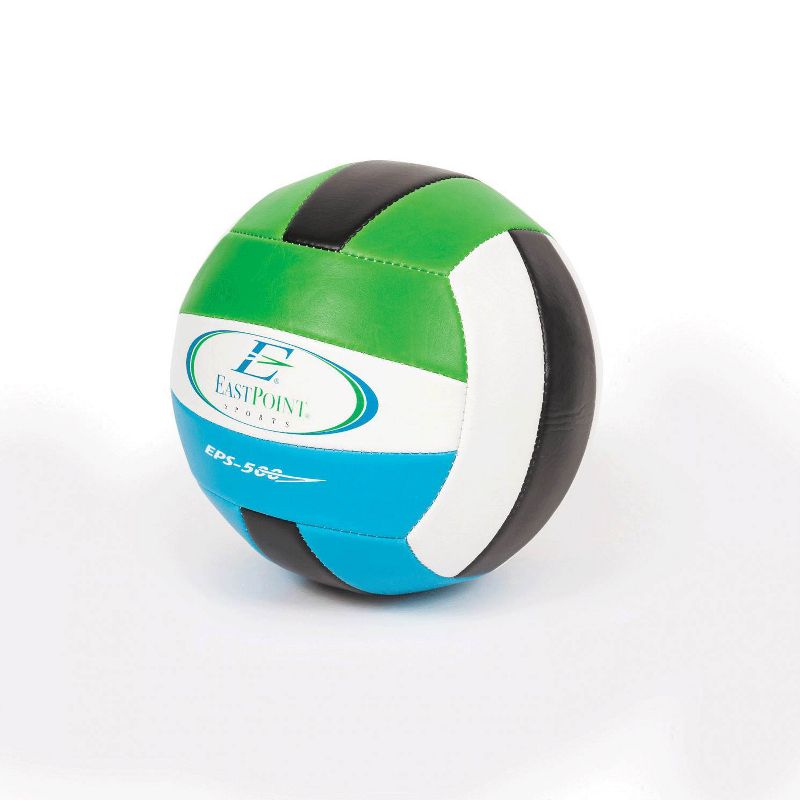 Sportime GradeBall Rubber Volleyballs, Assorted Colors, set of 6