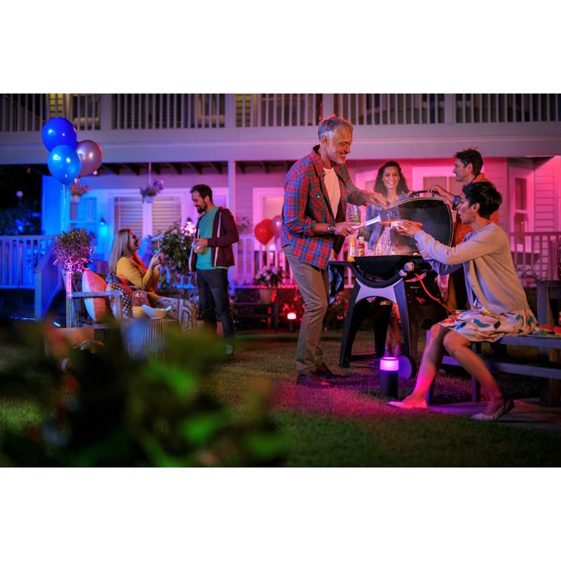 Philips Hue White & Color Ambiance Calla Outdoor Pathway LED Light Base Kit