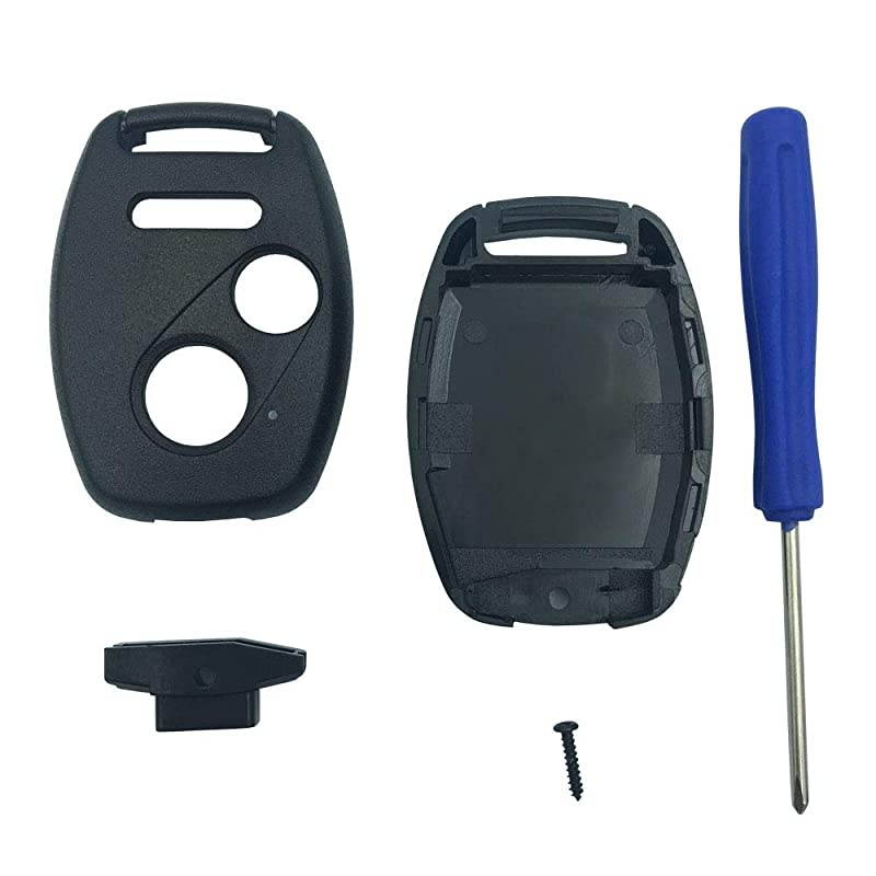 Keyless Entry Key Fob Case Fit Honda 20032007 Accord 20052006 CRV Ridgeline Civic Remote Control Key