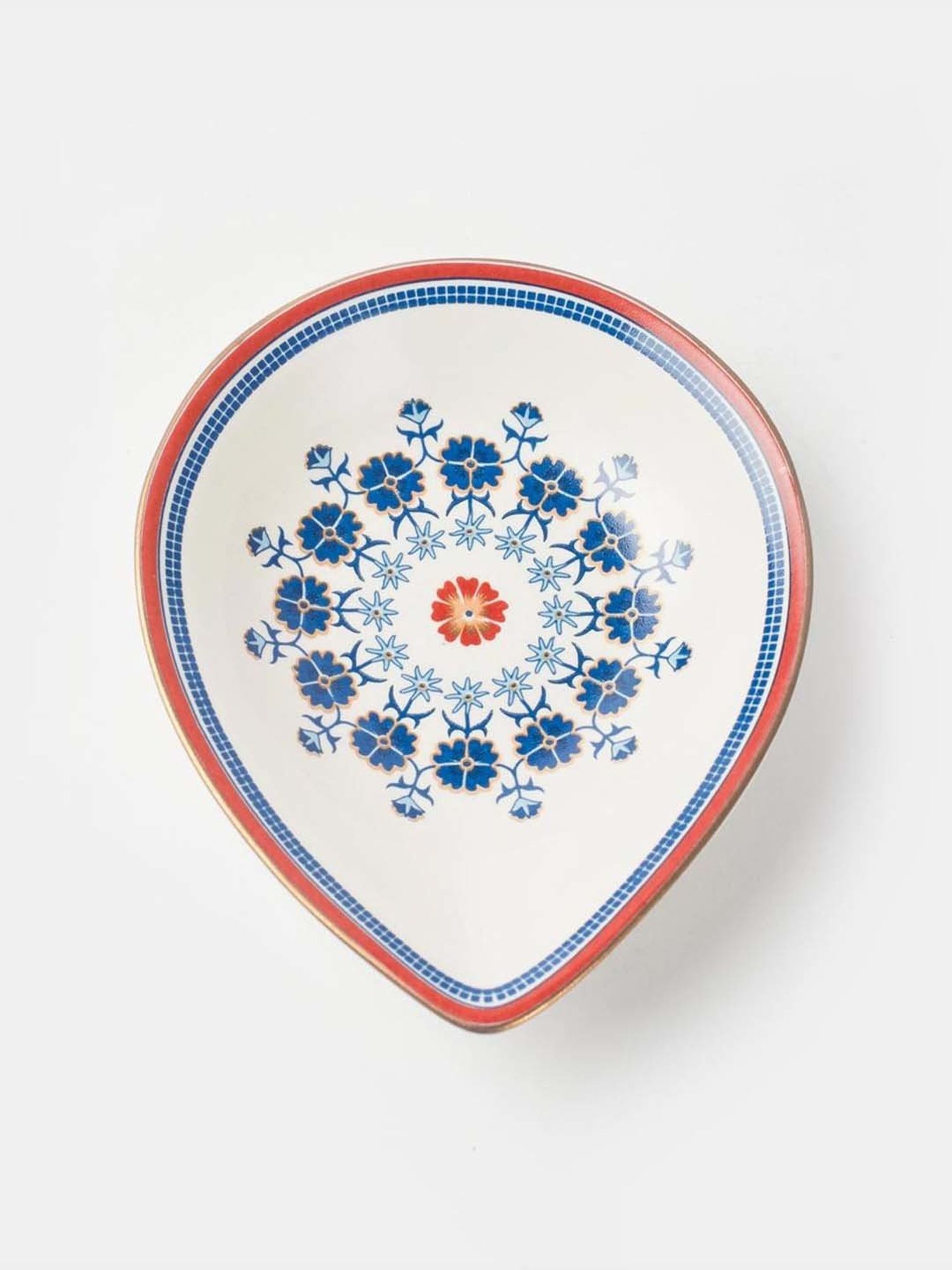 Fabindia Home Falak Multicolor Ceramic Diya Gift Set